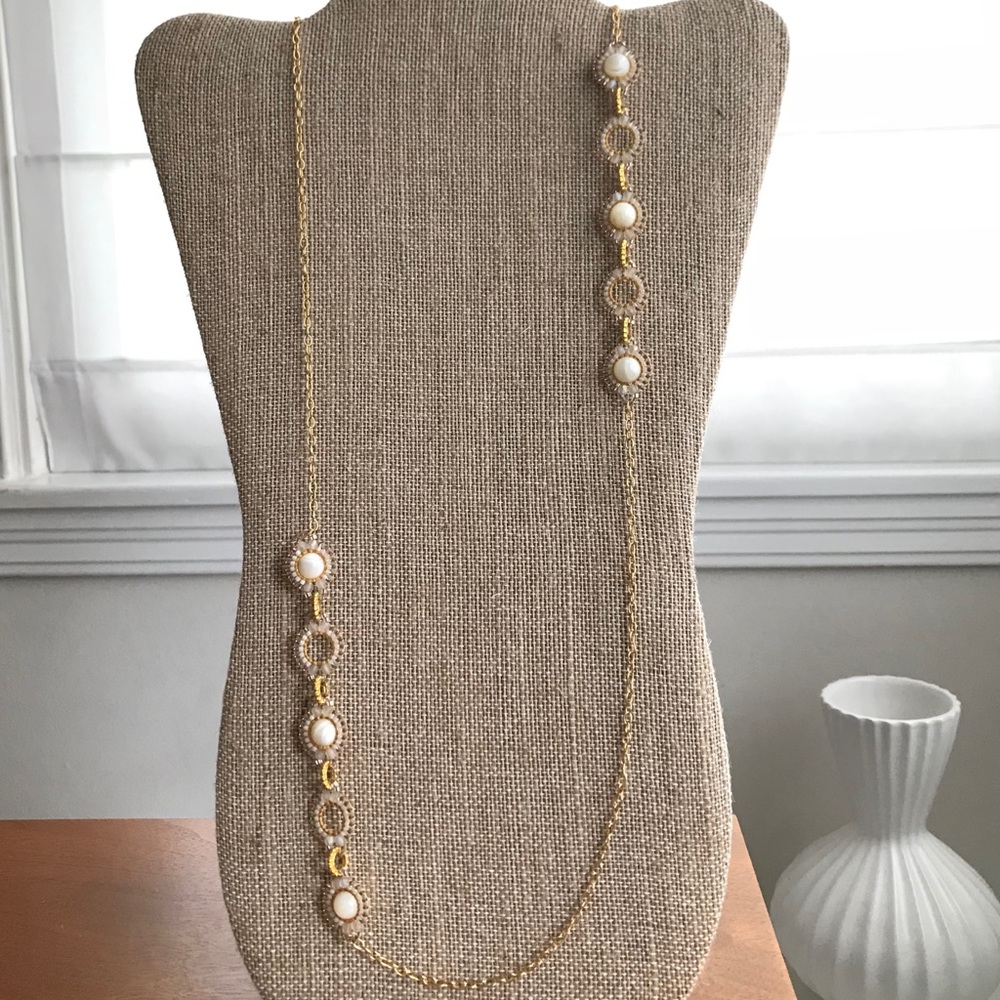 Miguel Ases Gold Station Necklace